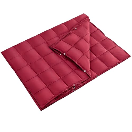 WDSBZNB Picknickdecke Camp Multifunktionale Decken, Stranddecke Puffy Decke for Picknick und Meer(Red) von WDSBZNB