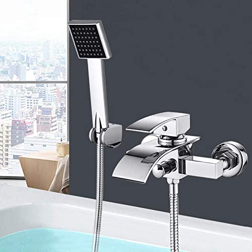 Chrom Wasserfall Badewanne Wasserhahn Wandhalterung Wasserfall Heiß Kalt Wasser Mischbatterie Bad Dusche Wasserhahn Wasserhahn Chrom Wasserfall Badewanne Wasserhahn Wandhalterung Wasserfall Heiß Kalt Wasser Mischbatterie Bad Dusche Wasserhahn Wasserhahn von WDSOPK