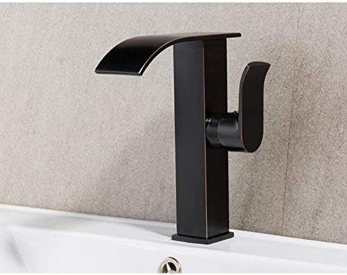 WDSOPK Küchenarmaturen Messing Einhebel Schwarz Waschbecken Wasserhahn Deck Montiert Arbeitsplatte Waschbecken Mischbatterie Warm- Und Kaltwasserhahn WDSOPK Küchenarmaturen Messing Einhebel Schwarz Waschbecken Wasserhahn Deck Montiert Arbeitsplatte Waschbecken Mischbatterie Warm- Und Kaltwasserhahn von WDSOPK