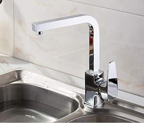WDSOPK Küchenarmaturen Messing Verchromt Küchenarmatur Einzelauslauf Trinkwasserfilter Küchenarmatur Wasserhahn Für Küchenspüle Wasserhahn von WDSOPK