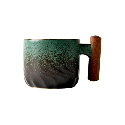 Keramik Retro Kaffee Büro Wasser Tee Becher Handgemachte Tee von WDWDW