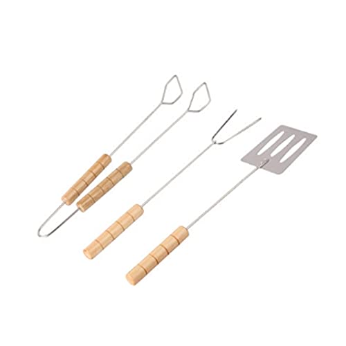 WDWDW 3-teiliges Werkzeugset, multifunktionale Gabelklemme, Grillzange, Pfannenwender mit Holzgriff WDWDW 3-teiliges Werkzeugset, multifunktionale Gabelklemme, Grillzange, Pfannenwender mit Holzgriff von WDWDW