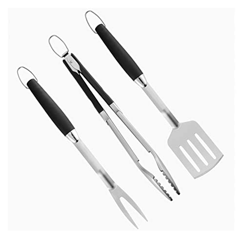 WDWDW BBQ Grillen Werkzeuge Set Kunststoff Griff Kombination Gabel Schaufel Clip DREI Sätze Von Zubehör von WDWDW