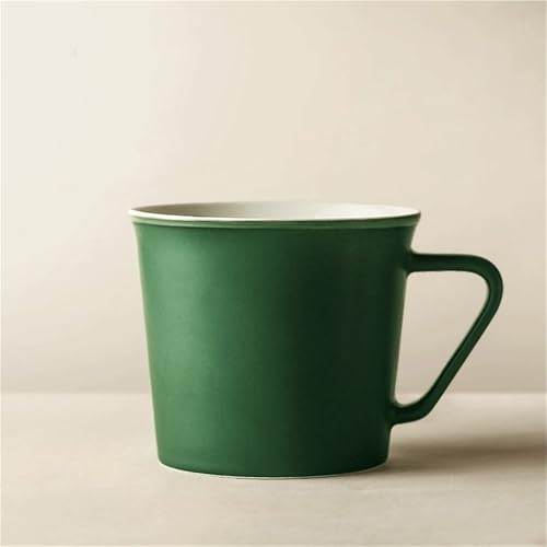 WDWDW Keramiktasse, 1 Stück Kaffeetassen in Mehreren Farben, Fassungsvermögen 350 ml für Home Office Milch Latte Cappuccino von WDWDW