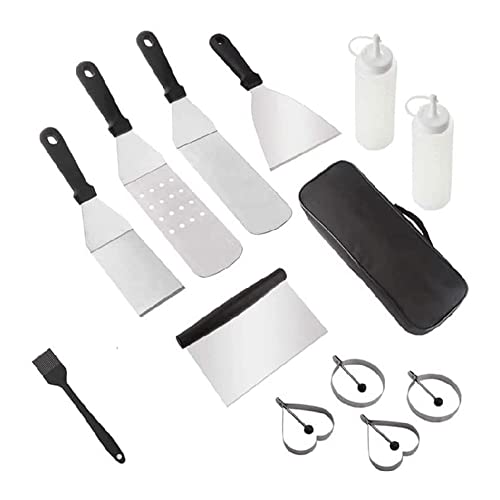 WDWDW Zubehör-Sets 13-teilig für Camping, robuster Spachtel, Schaber, Reinigungsset, Utensilien-Set, Tragetasche im Lieferumfang enthalten von WDWDW