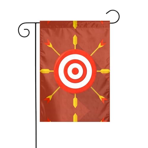 WDXQHY Dekorative Gartenflagge, 30,5 x 45,7 cm, wasserabweisend, doppelseitig, für Terrasse, Rasen oder Veranda, Dekoration, lichtbeständiges Polyester für alle Jahreszeiten WDXQHY Dekorative Gartenflagge, 30,5 x 45,7 cm, wasserabweisend, doppelseitig, für Terrasse, Rasen oder Veranda, Dekoration, lichtbeständiges Polyester für alle Jahreszeiten von WDXQHY