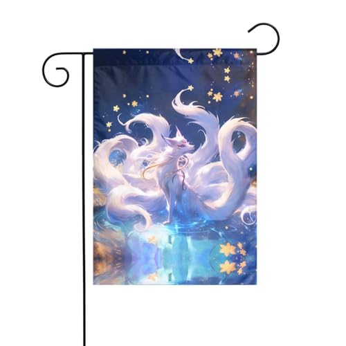 WDXQHY Gartenflagge, 30,5 x 45,7 cm, wasserdicht, doppelseitiges Banner für Terrasse, Rasen oder Veranda, lichtecht, Polyester, für alle Jahreszeiten WDXQHY Gartenflagge, 30,5 x 45,7 cm, wasserdicht, doppelseitiges Banner für Terrasse, Rasen oder Veranda, lichtecht, Polyester, für alle Jahreszeiten von WDXQHY