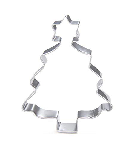 WDYJMALL Ausstechform Weihnachtsbaum mit Stern von WDYJMALL