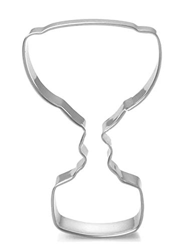 WDYJMALL Keksausstecher bzw. Kuchenform aus Edelstahl, Motiv: Trophäe von WDYJMALL