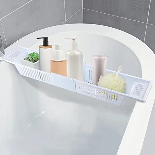 Badewannenablage, Ausziehbar Badewannen Badewannen Tablett, Multifunktionales Badewannen Organizer Rack von WDZCZDoo