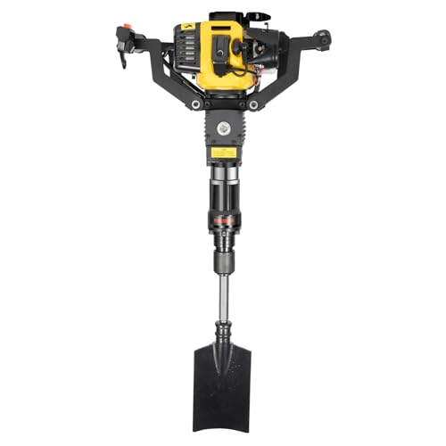 Handheld Benzinbagger, 2-Takt-Digger 33CC Tragbarer Bagger Garten Baum Digger Gartenbaum Grabmaschine für Garten, Bauernhof von WDZCZDoo