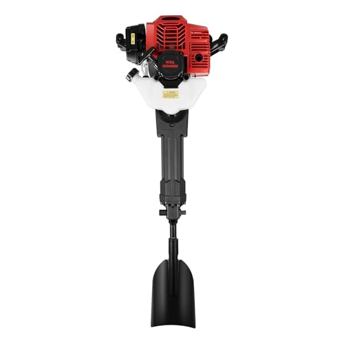 Handheld Baumausheber Maschine 52CC 1900W Tragbar - 55J Schlagkraft für Wurzelgraben, 1500 Schläge/min, inkl. Schaufel & Zubehör Handheld Baumausheber Maschine 52CC 1900W Tragbar - 55J Schlagkraft für Wurzelgraben, 1500 Schläge/min, inkl. Schaufel & Zubehör von WDZCZDoo