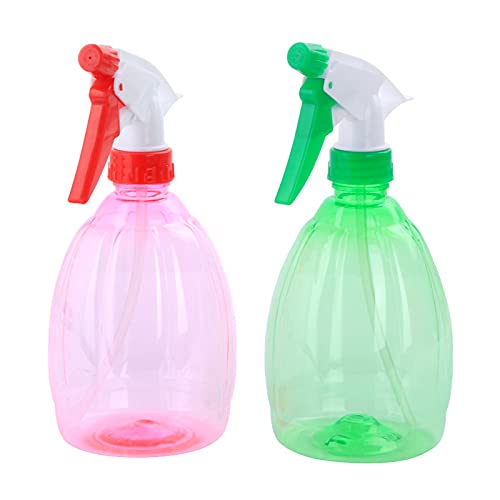 Kunststoffzerstäuber Sprühflasche Nachfüllbare Zerstäuber Sprühflasche Transparent Sprühflasche 500ml Transparente Zerstäuber Flaschen Leere Sprühflasche Sprühkopf Für Garten Pflanze Blume, 3 Stücke von WDZYRM