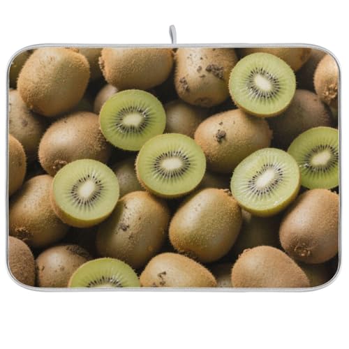 Abtropfmatte aus Mikrofaser, saugfähig, 45,7 x 61 cm von WDdZzyy