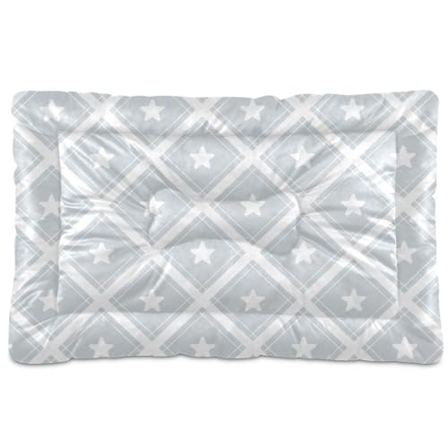 WDdZzyy Hundehütte, waschbar, weich, bequem, rutschfeste Unterseite, für mittelgroße und große Hunde, 91,4 x 61 cm, Grau / Grau WDdZzyy Hundehütte, waschbar, weich, bequem, rutschfeste Unterseite, für mittelgroße und große Hunde, 91,4 x 61 cm, Grau / Grau von WDdZzyy