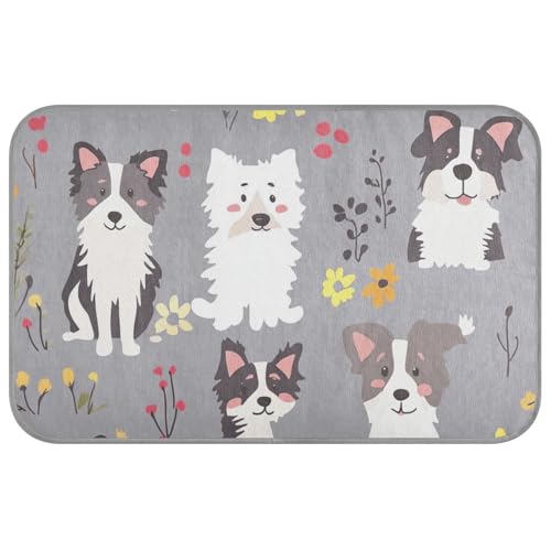 WDdZzyy Süße Border Collie Hunde-Sommerbetten für Indoor-Katzen, selbstkühlend, 96,5 x 58,4 cm, für Haustiere zum Schlafen, weich, Cama Fria Para Perro, M WDdZzyy Süße Border Collie Hunde-Sommerbetten für Indoor-Katzen, selbstkühlend, 96,5 x 58,4 cm, für Haustiere zum Schlafen, weich, Cama Fria Para Perro, M von WDdZzyy