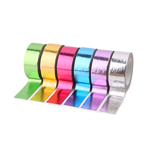 Gymnastikband, rhythmische Gymnastik, Dekoration, Glitzertape, Washi-Tape, 15 mm x 5 m von WE-HYTRE