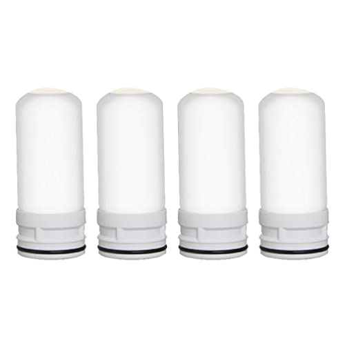 WE-HYTRE 4 Stück Ersatz interne Keramik-Filterkartusche für Wasserhahn Wasserhahn Praktisch und bequem Geschenk Langlebig Universal Geschenk Universal Wasserhahnfilter WE-HYTRE 4 Stück Ersatz interne Keramik-Filterkartusche für Wasserhahn Wasserhahn Praktisch und bequem Geschenk Langlebig Universal Geschenk Universal Wasserhahnfilter von WE-HYTRE