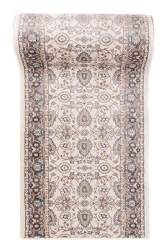 Läufer Teppich Flur in Creme Beige - Orientalisch Klassischer Muster - Brücke Läuferteppich nach Maß - 70 cm Breit - AYLA Kollektion von Carpeto - 70 x 325 cm Läufer Teppich Flur in Creme Beige - Orientalisch Klassischer Muster - Brücke Läuferteppich nach Maß - 70 cm Breit - AYLA Kollektion von Carpeto - 70 x 325 cm von WE LOVE RUGS CARPETO