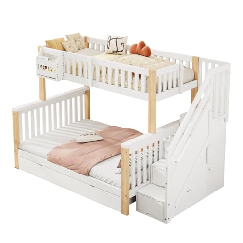 Doppelbett Treppenschrank Stauraumregal Multifunktionales Hochbett Liegefläche Holzstruktur Lattenrost Ordnungssystem Schlafgelegenheit Familienmöbel Aufstiegsstufen Ablagebereich Bettgestell Doppelbett Treppenschrank Stauraumregal Multifunktionales Hochbett Liegefläche Holzstruktur Lattenrost Ordnungssystem Schlafgelegenheit Familienmöbel Aufstiegsstufen Ablagebereich Bettgestell von WEALTHKING