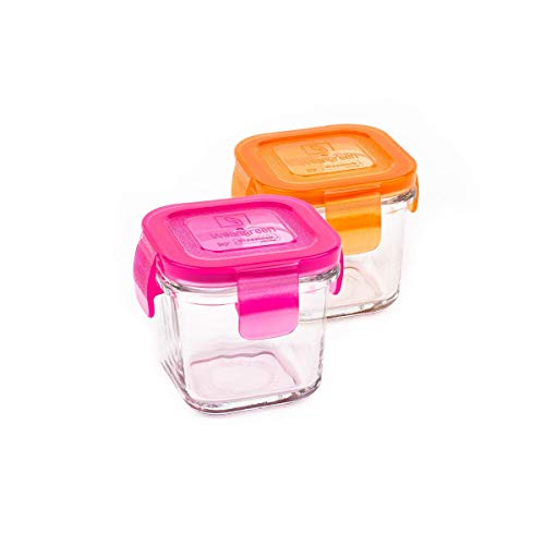 WEAN GREEN Wean Cube Lebensmittelbehälter aus gehärtetem Glas von WEAN GREEN