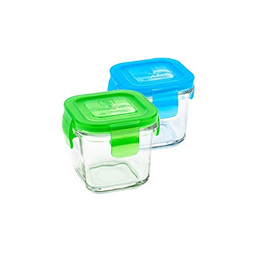 WEAN GREEN Wean Cube Lebensmittelbehälter aus gehärtetem Glas von WEAN GREEN