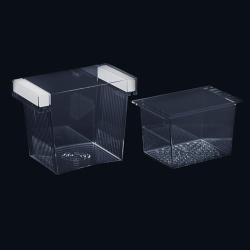 WEAVERBIRD Aquarium Fish Breeder Box, Acrylic Fish Isolation Breeding Box, Square Hatchery Box Hatching Incubator Box for Baby Fish Shrimp Clownfish Guppy WEAVERBIRD Aquarium Fish Breeder Box, Acrylic Fish Isolation Breeding Box, Square Hatchery Box Hatching Incubator Box for Baby Fish Shrimp Clownfish Guppy von WEAVERBIRD