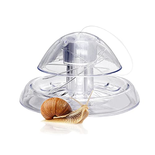 WEAVERBIRD Aquarium Schneckenfalle Snail Trap Klar Kunststoff Köder für Aquarium Pflanzen Planarian Leech Pest Catch Umwelt Aquarium Naturreiniger von WEAVERBIRD