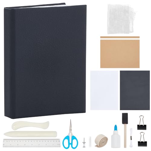 WEBEEDY DIY-Buchbindeset Buchbindezubehör-Set Mit Werkzeugen Für DIY-Buchbindehandwerk Und Nähen Kleines Buchherstellungsset Komplett Verpackt Im Hardcover-Tagebuch Bastelset Für Erwachsene WEBEEDY DIY-Buchbindeset Buchbindezubehör-Set Mit Werkzeugen Für DIY-Buchbindehandwerk Und Nähen Kleines Buchherstellungsset Komplett Verpackt Im Hardcover-Tagebuch Bastelset Für Erwachsene von WEBEEDY