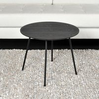 Le Quai Des Affaires - Couchtisch lyra Durchmesser 55cm / Eiche Schwarz/ Le Quai Des Affaires - Couchtisch lyra Durchmesser 55cm / Eiche Schwarz/ von WEBER INDUSTRIES