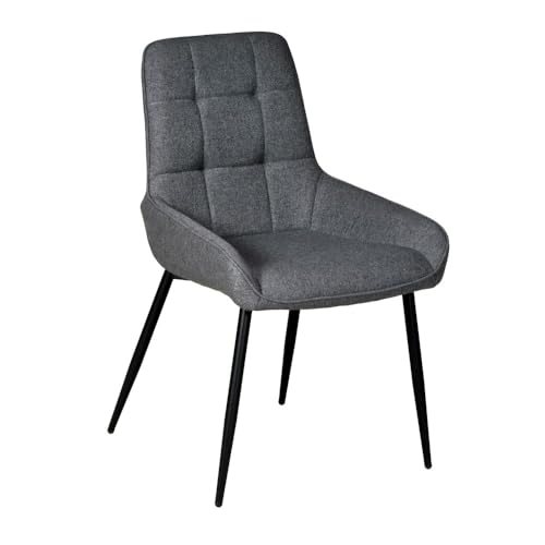 WEBER INDUSTRIES Esszimmerstuhl Arty/Dunkelgrau von WEBER INDUSTRIES