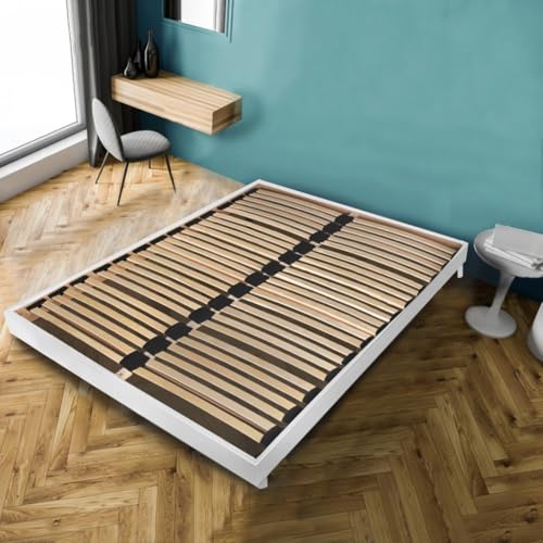 WEBER INDUSTRIES Lattenrost auf Fuß, 180 x 200 cm, Weiß WEBER INDUSTRIES Lattenrost auf Fuß, 180 x 200 cm, Weiß von WEBER INDUSTRIES