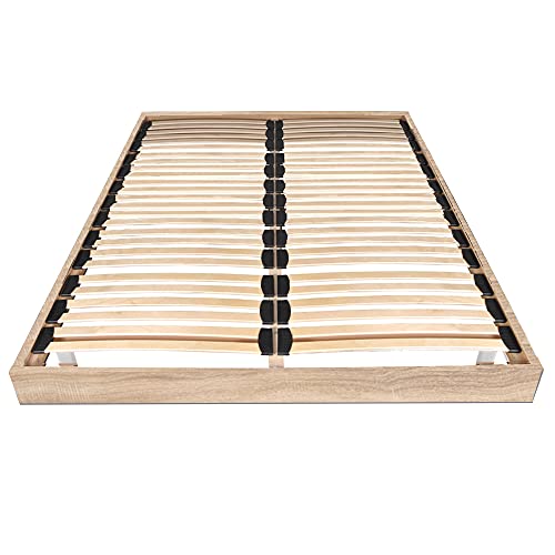 WEBER INDUSTRIES Plattform, Eiche Gebleicht, Queen Size von WEBER INDUSTRIES