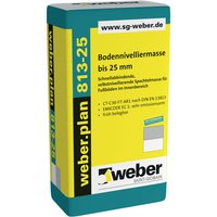 Weber Saint Gobain - weber.plan 813-25 25kg Bodennivelliermasse von WEBER SAINT GOBAIN