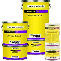 Weber.tec 793 Universal Bauharz transparent 8 kg Eimer von WEBER SAINT GOBAIN
