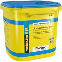 Weber Saint Gobain - weber.tec 915 sg 30L Deitermann 1K 2K Bitumen von WEBER SAINT GOBAIN