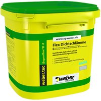 Weber Saint Gobain - weber.tec Superflex D2 Flex Dichtungsschlämme 2k 24kg Weber Saint Gobain - weber.tec Superflex D2 Flex Dichtungsschlämme 2k 24kg von WEBER SAINT GOBAIN