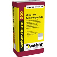Weber.therm 300 Klebe- und Armierungsmörtel grau 30 kg von WEBER SAINT GOBAIN