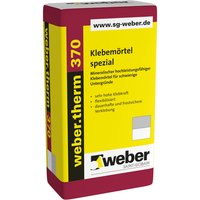 Weber.therm 370 Klebemörtel spezial 30kg von WEBER SAINT GOBAIN