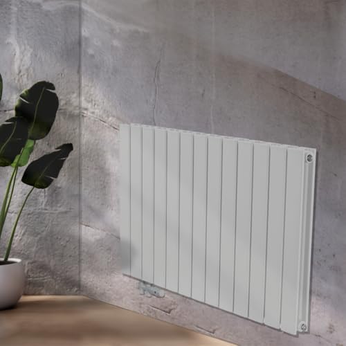 WEBER Heizkörper Flach Design Heizung Paneel-Heizkörper Horizontal Doppellagig Flachheizung Wandheizung (Weiß, 60x122 cm) von WEBER einfach schöner heizen…