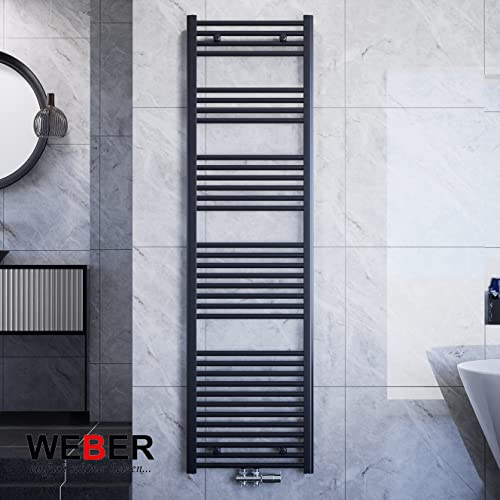 Badheizkörper Heizung Badezimmer Heizkörper alle Größen Weiß/Anthrazit WEBER (50x160cm anthrazit) von WEBER einfach schöner heizen…