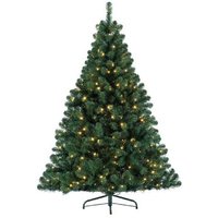 Albero di Natale Imperial Pine con Luci a led - 240H x 460L x D14 von WEBMARKETPOINT