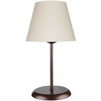 Elva ASZ1050 Tischlampe mit Lampenschirm aus Metall und Stoff Elva ASZ1050 Tischlampe mit Lampenschirm aus Metall und Stoff von WEBMARKETPOINT