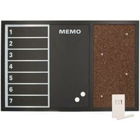 Iperbriko - Magnetisches Memoboard mit Kork und Kreide cm60x40x1,5 von IPERBRIKO