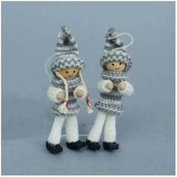 Figur aus Wolle und Holz zum Aufhängen 13 cm Stk. 1 Figur aus Wolle und Holz zum Aufhängen 13 cm Stk. 1 von WEBMARKETPOINT