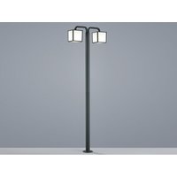 Moderne led Gartenlaterne cubango in Anthrazit, IP54 - Höhe 200cm von Trio