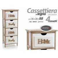 Home Family Kommode Holz weiß cm 88 h Home Family Kommode Holz weiß cm 88 h von WEBMARKETPOINT