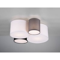 Deckenleuchte HOTEL 4-flammig, Stoff Lampenschirme mehrfarbig, Breite 50cm von Trio