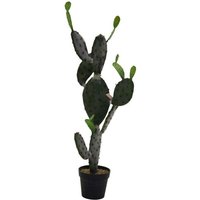 Kaktuspflanze mit schwarzem Topf 45 x 60 x h 119 cm Kaktuspflanze mit schwarzem Topf 45 x 60 x h 119 cm von WEBMARKETPOINT