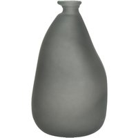Iperbriko - Mattgraue Vase aus recyceltem Glas von IPERBRIKO